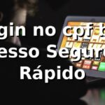 ✅ Login no cpf bet: Acesso Seguro e Rápido ✅ Login no cpf bet: Acesso Seguro e Rápido
